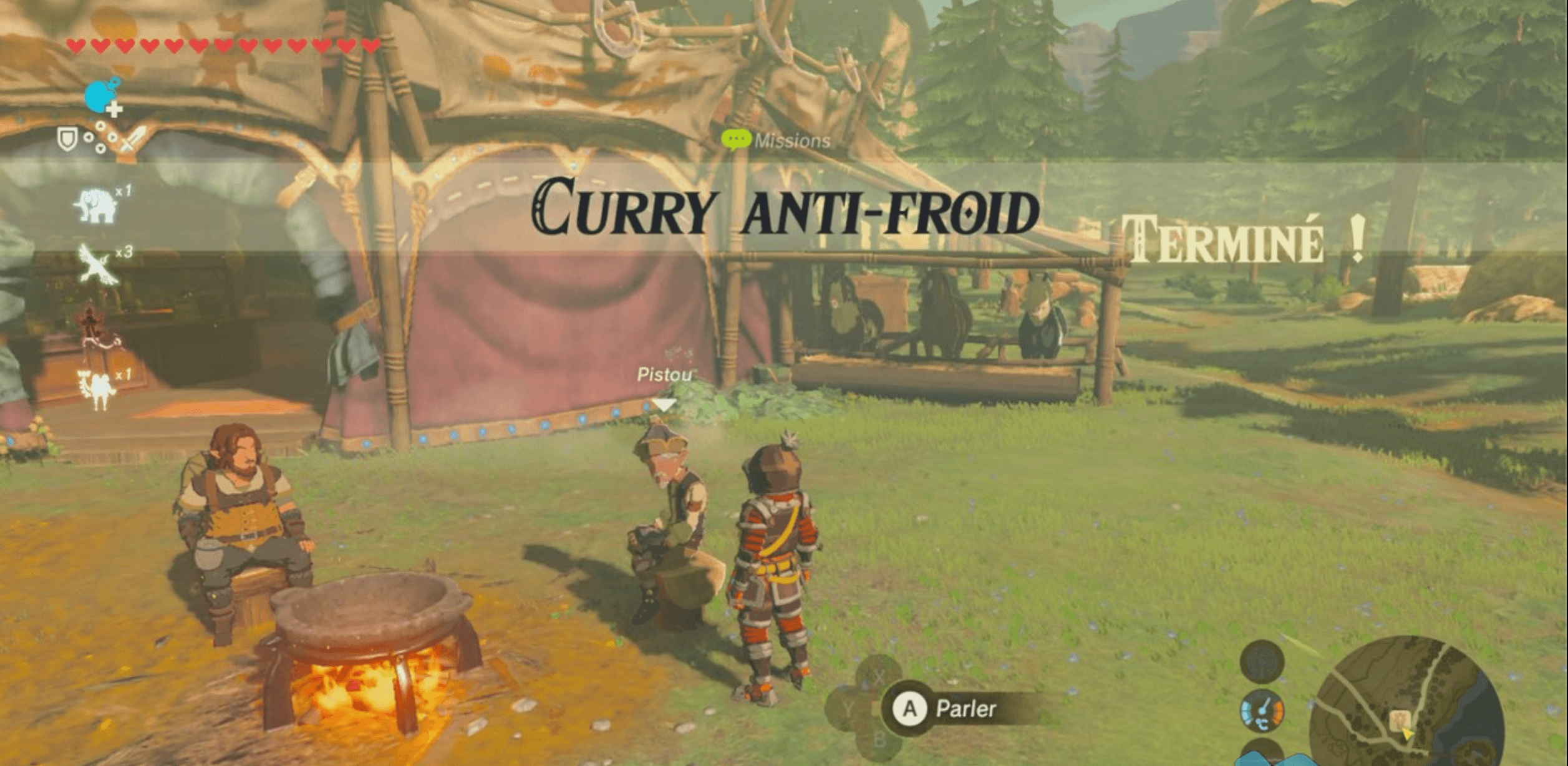 Curry dans Zelda Breath of the Wild